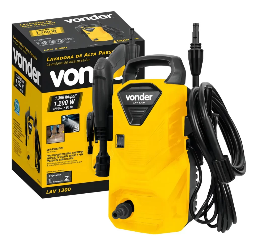Lavadora De Alta Pressão Vonder