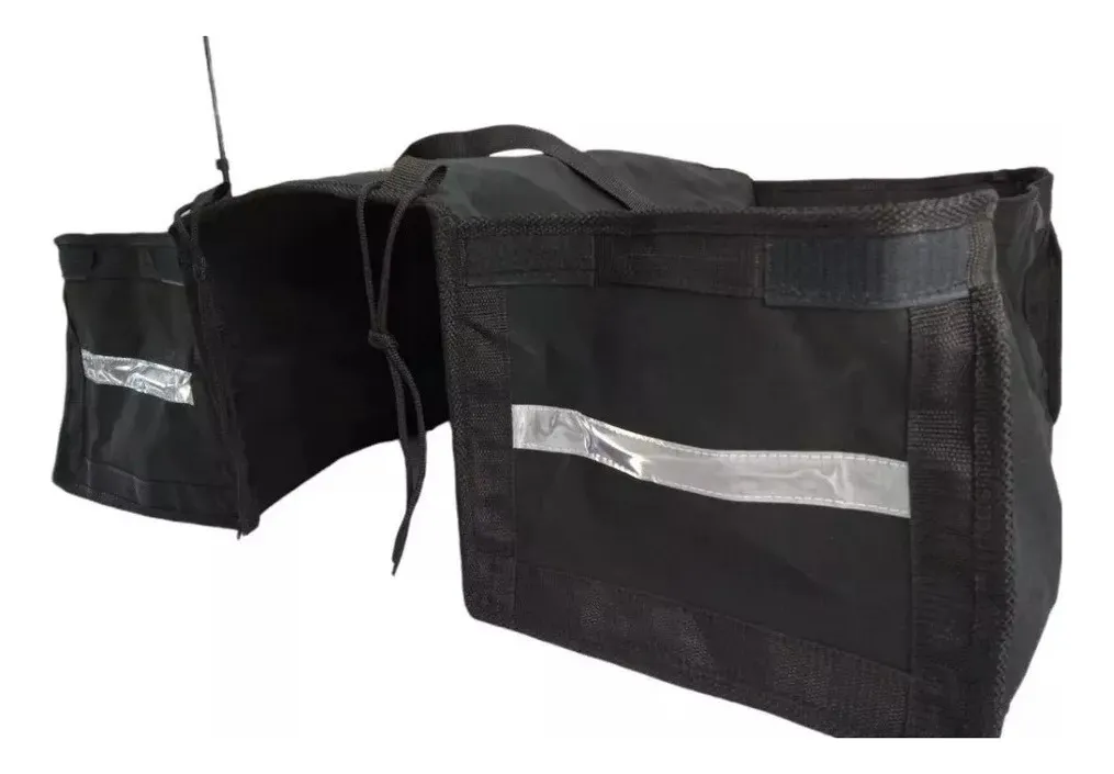 Bolsa Alforge Cachorro Locco Lona Reforçado 100 L Motoboy